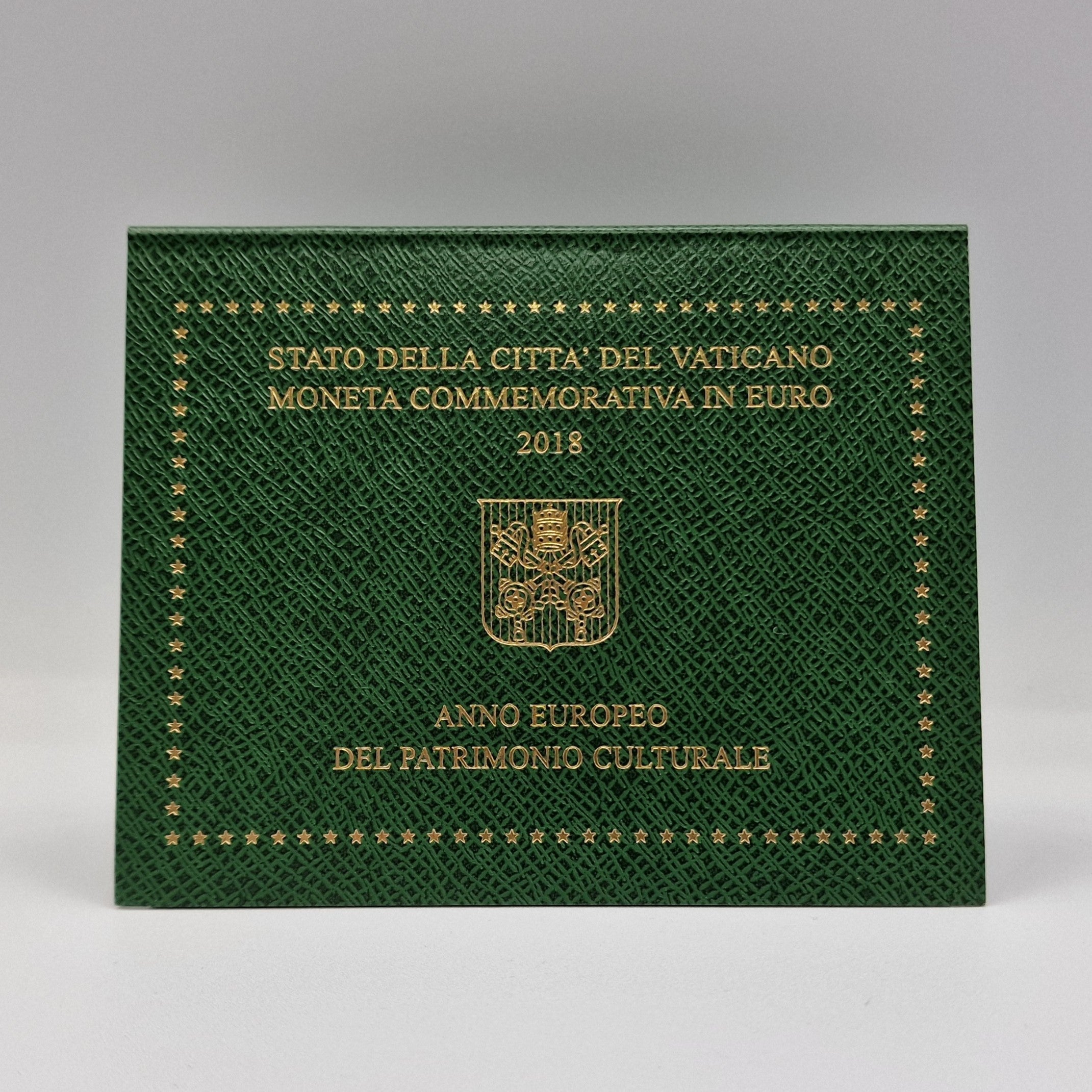 2018 Património Cultural - 2€ Vaticano Coincard